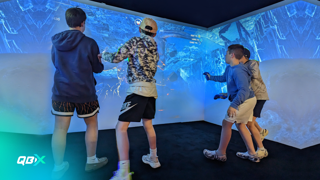 NEW QBIX Installation at Pillow's Funtrackers! Inowize